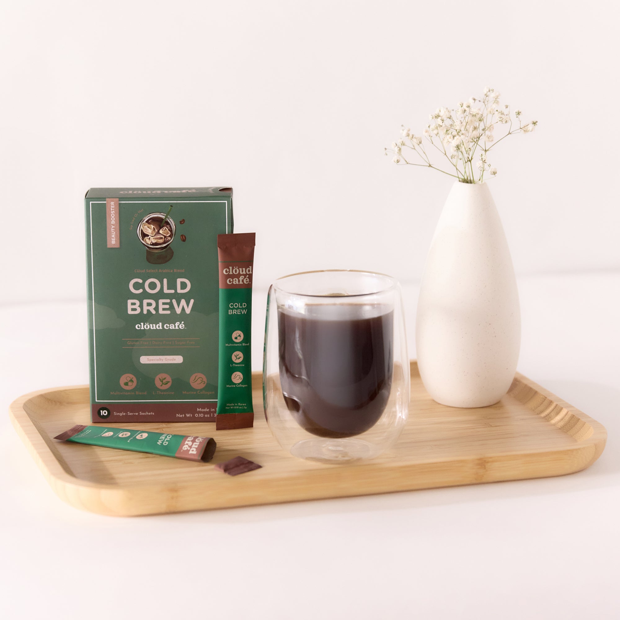 Cold Brew CollagenInfused Coffee clöud café