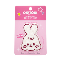 Retail packaging front-facing of 3D Plushie Deco Sticker