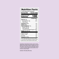 Clöud Café Ube Latte Nutrition Facts, 7-count sachets, 100 calories, formulated with Marine Collagen and Glutathione)
