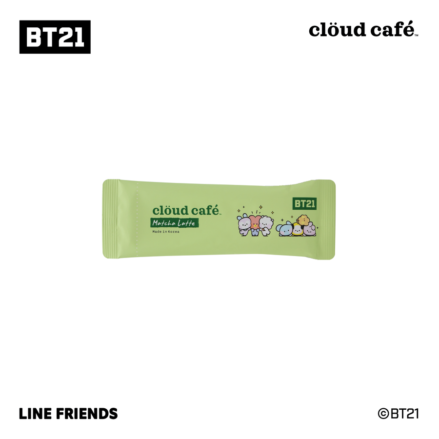 Clöud Café meets BT21 Matcha Latte