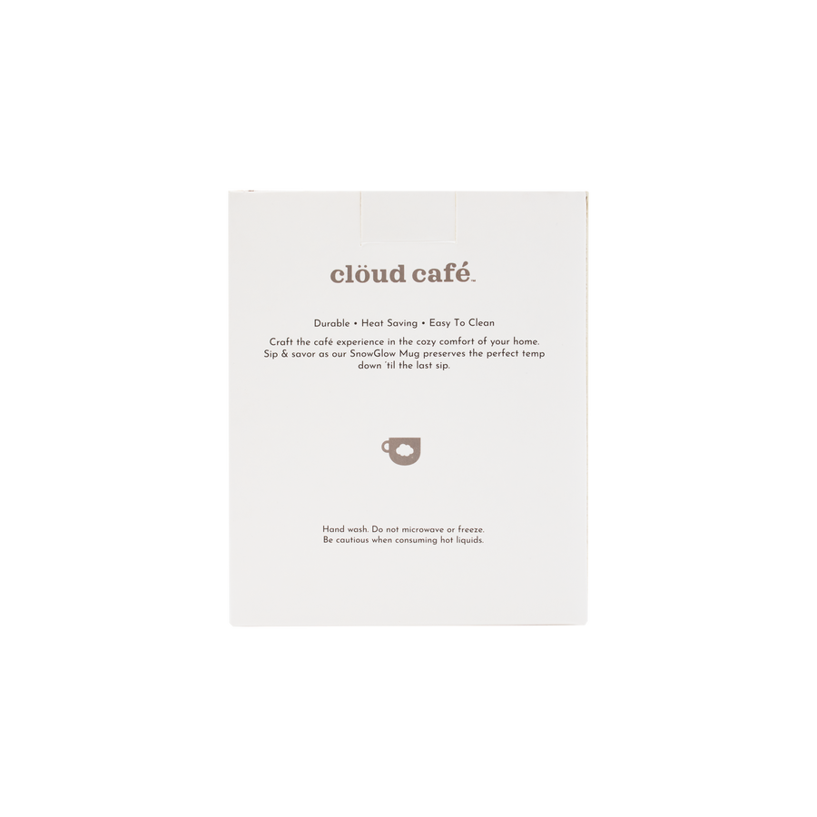 SnowGlow Demitasse Mug - Cozy Bear