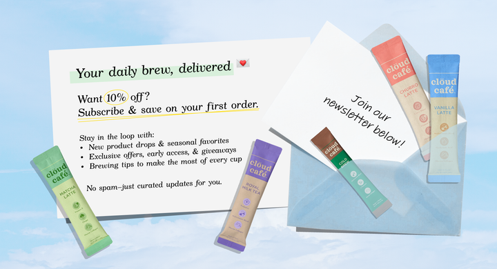 Subscribe to our newsletter and receive a 10% off code for your next order!