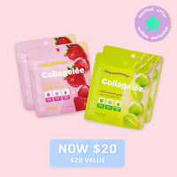 Collagelée bundle graphic with updated prices