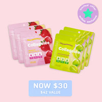 Collagelée bundle graphic with updated prices
