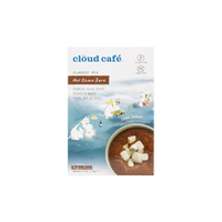 Cloud Cafe Hot Choco Zero packaging with MOOMIN character art.
