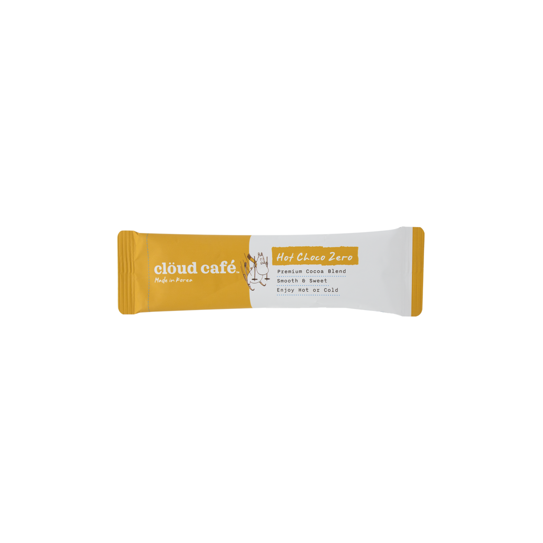Cloud Cafe packet on a white background