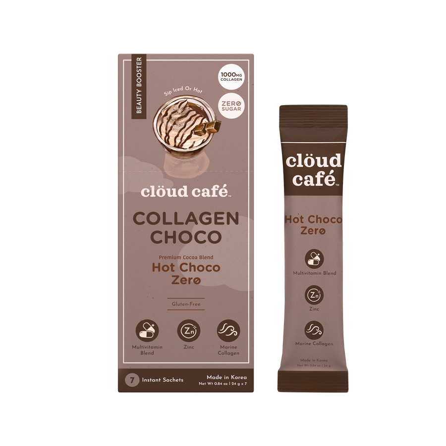 [新品未開封]GRACELL Wellness Cocoa Hot Choco Zero 7 Pack (Collagen-Infused) – Clöud Café
