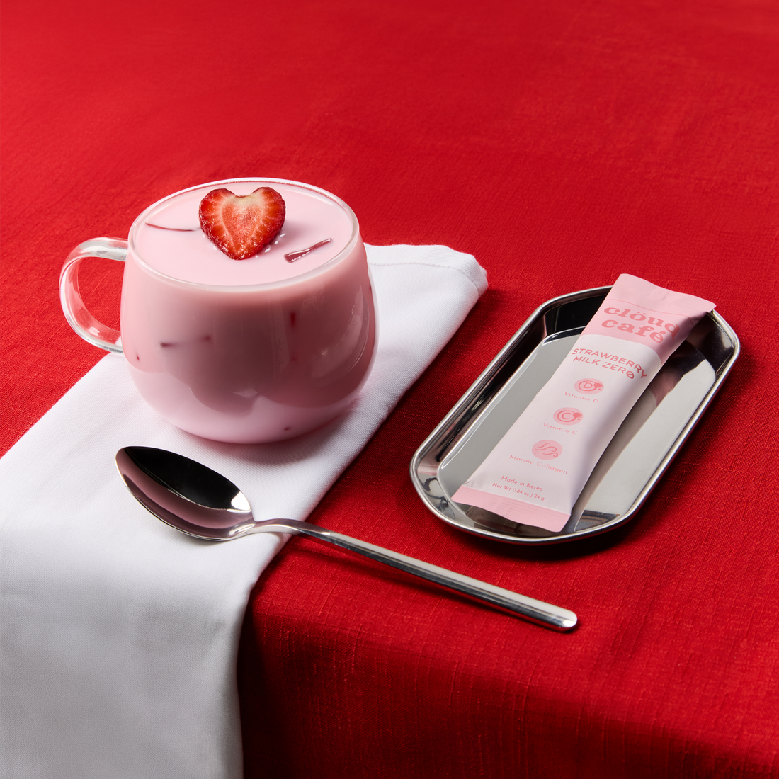 Strawberry Milk Zero (Collagen-Infused)