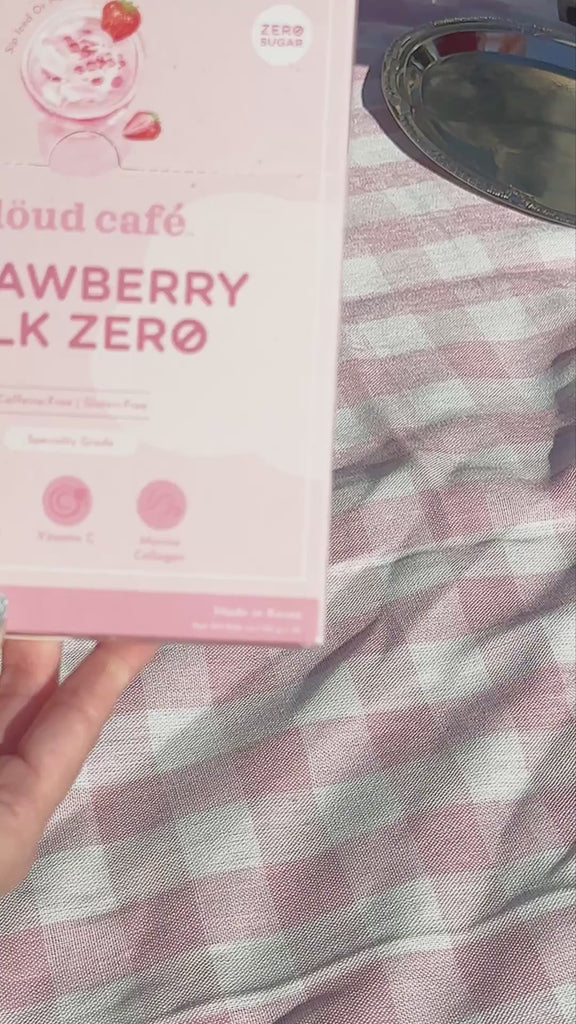 Strawberry Milk Zero sugar preparation tutorial