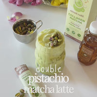 Pistachio Matcha Latte 7 Pack (Collagen-Infused)