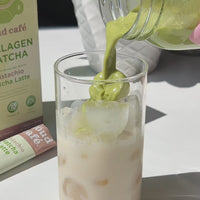 Pistachio Matcha Latte 7 Pack (Collagen-Infused)
